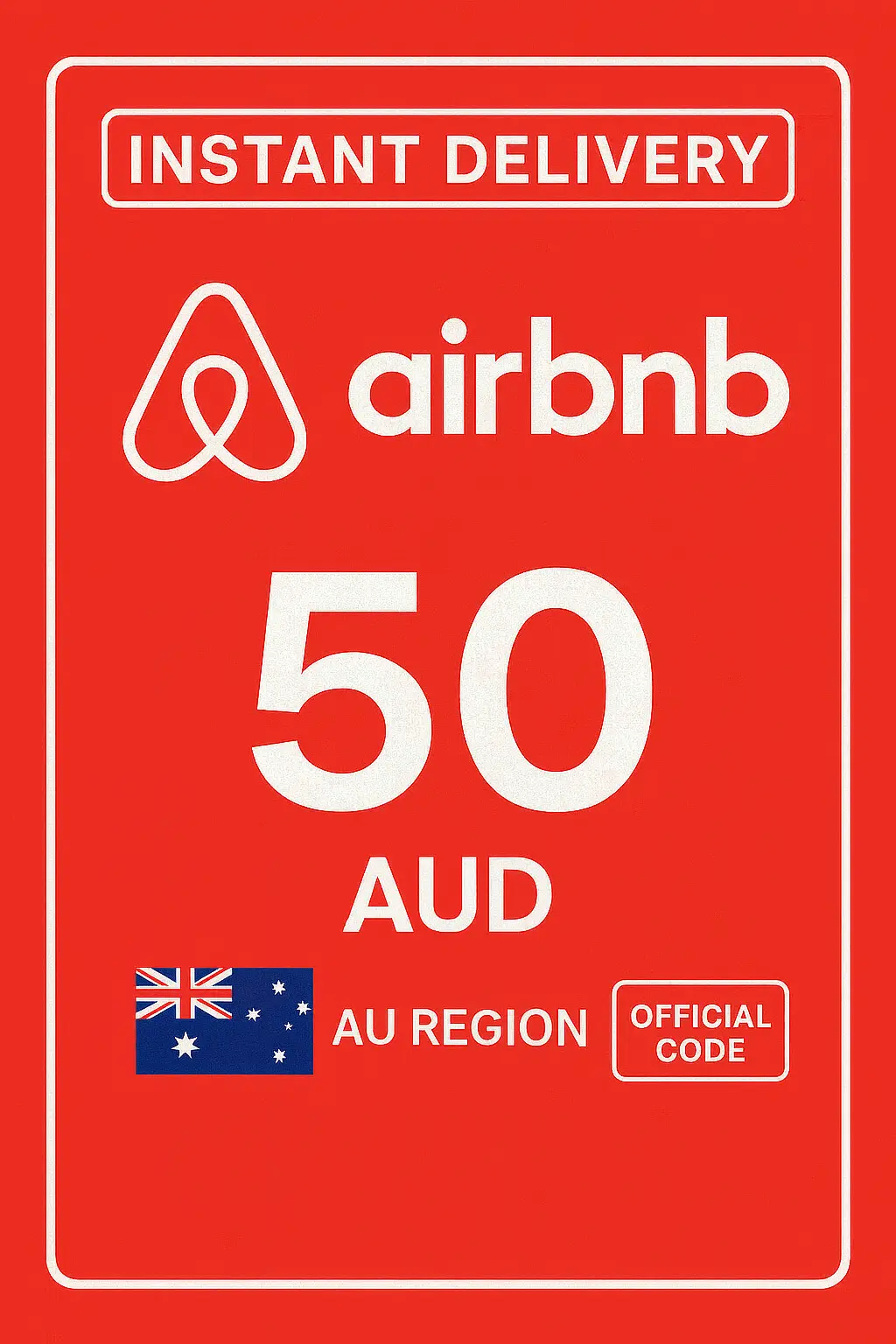 Airbnb Ajándékutalvány - 50 AUD (Ausztrália)