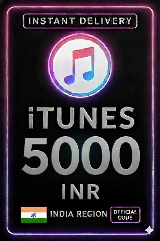 iTunes Подарочная Карта Индия - 5000 INR iTunes Подарочная Карта Индия - 5000 INR