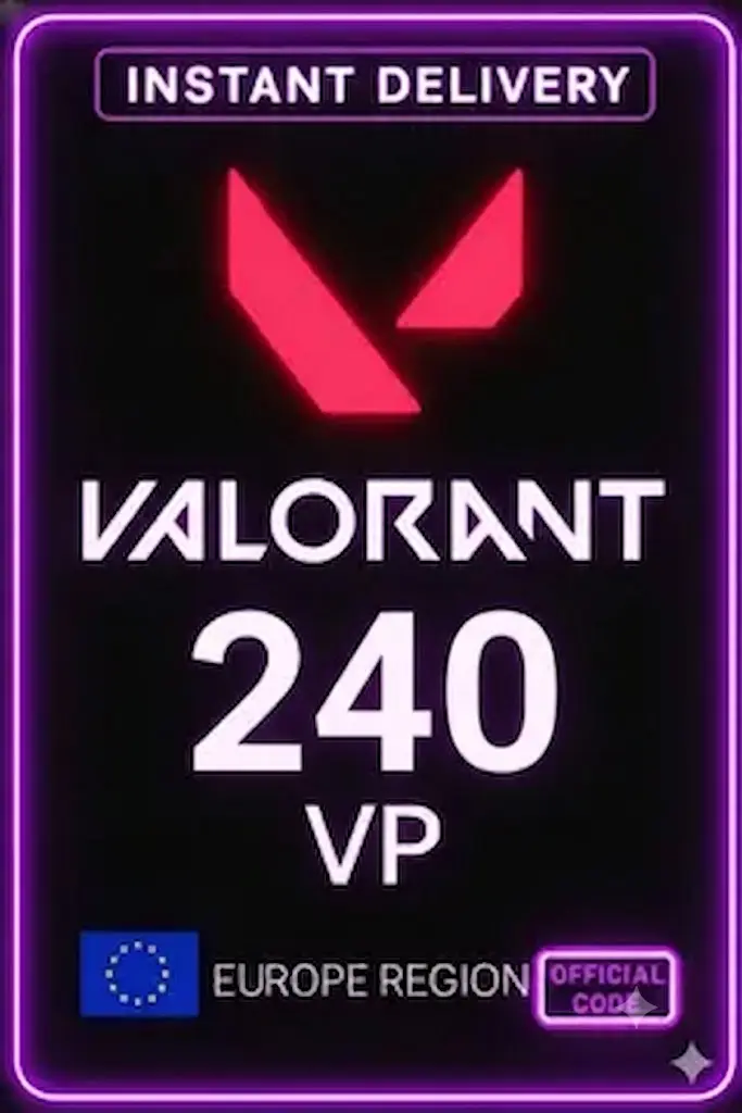 Valorant Points - 240 VP (EU Server)