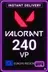 Valorant Points - 240 VP (EU Server)