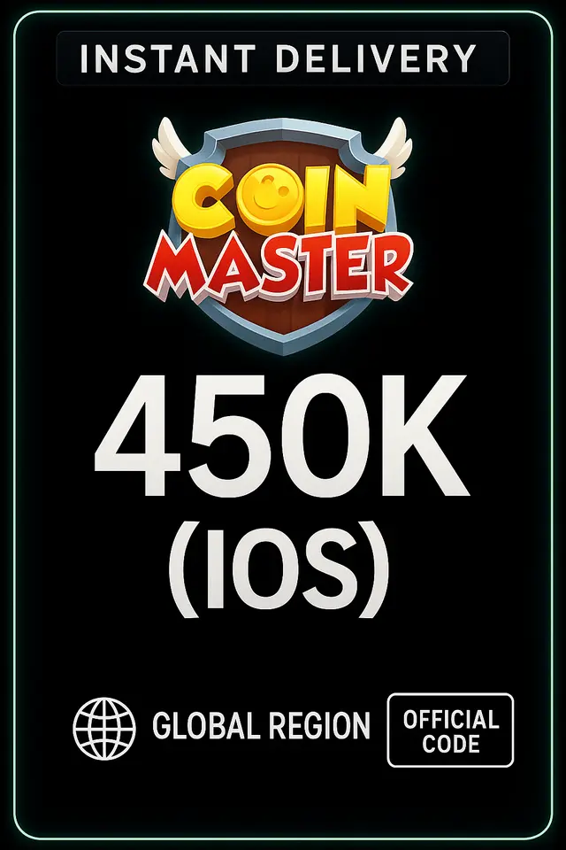 Coin Master 450 K Raha (iOS Eesti)
