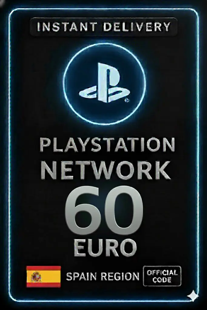 Playstation Gift Card Spain - 60€ ES Playstation Gift Card Spain - 60€ ES