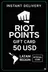Riot Points Latam América - 50 USD