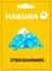 Hakuna 2750 diamonds