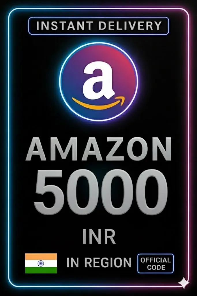 Amazon Gift Card 5000 INR Amazon Gift Card 5000 INR