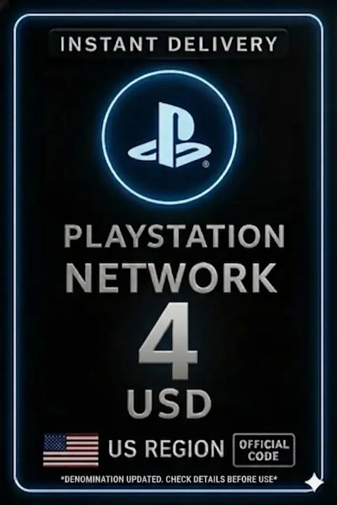 Playstation PSN Card 4$
