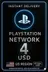 Playstation PSN Card 4$