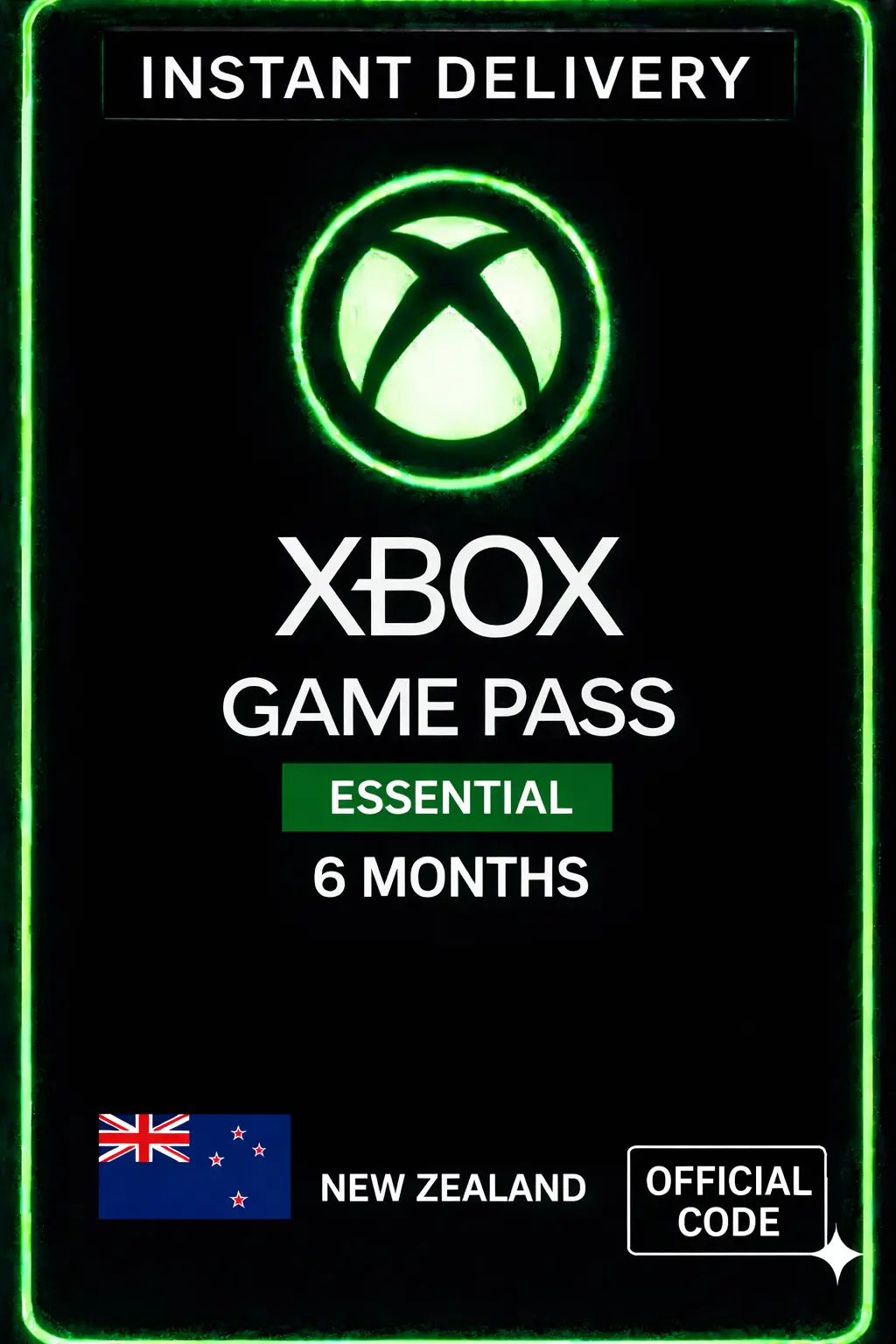 Xbox Game Pass Essential 6 Month NZD