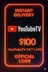 Karta podarunkowa YouTube TV - 100$