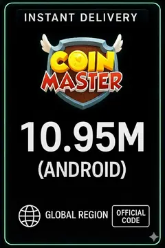 Coin Master 10.95 M mincí (Android Turecko)