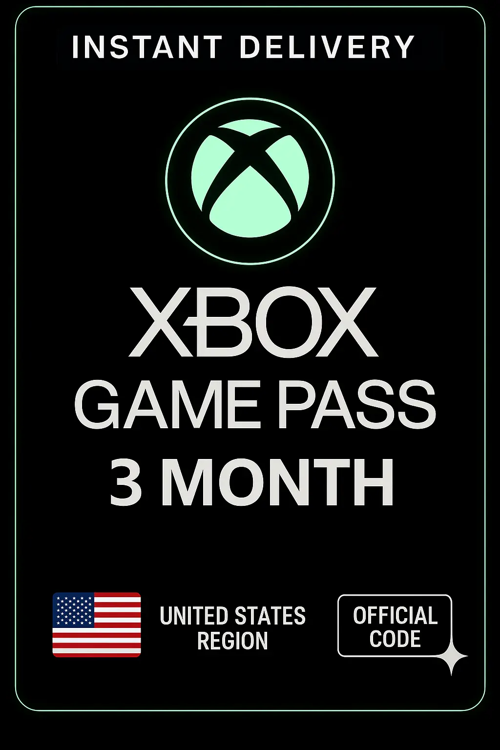Xbox Game Pass 3 Month US Xbox Game Pass 3 Month US
