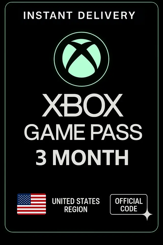 Xbox Game Pass 3 Month US