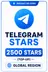 Telegram - 2500 Stars (Top-Up)