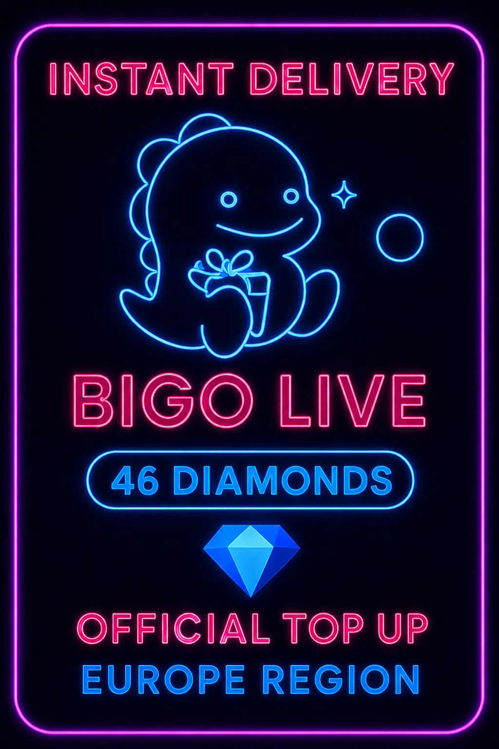 Bigo Live - 46 Diamonds (Top-Up) (EU)
