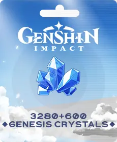 Genshin Impact 3280+600 кристаллов Генезиса пополнение Genshin Impact 3280+600 кристаллов Генезиса пополнение