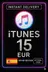 iTunes Gift Card Spain €15 (ES)