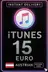 iTunes dárková karta 15 € AT