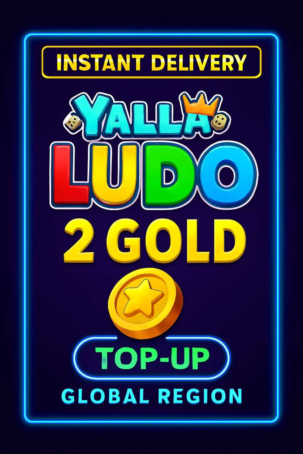 Yalla Ludo - 2 USD Zlato (Dopuna) Yalla Ludo - 2 USD Zlato (Dopuna)