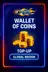 8 Ball Pool - Wallet of Coins Top Up (Global)