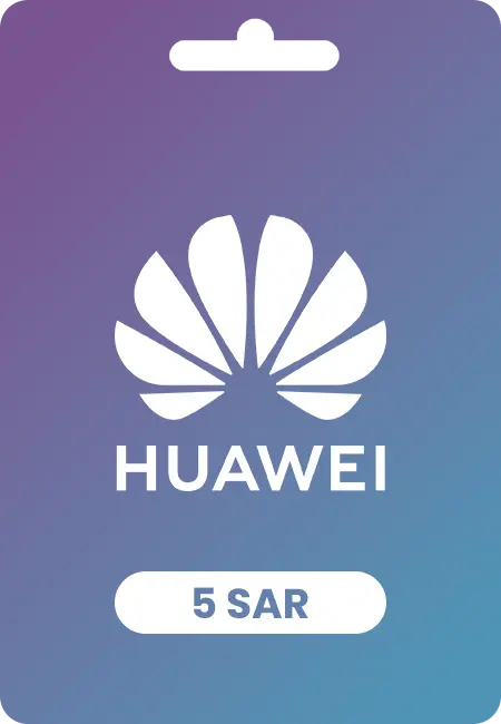 Carte Cadeau HUAWEI KSA 5 SAR