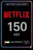Kartu Hadiah Netflix 150 AED