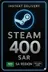 Код гаманця Steam 400 SAR (СА)