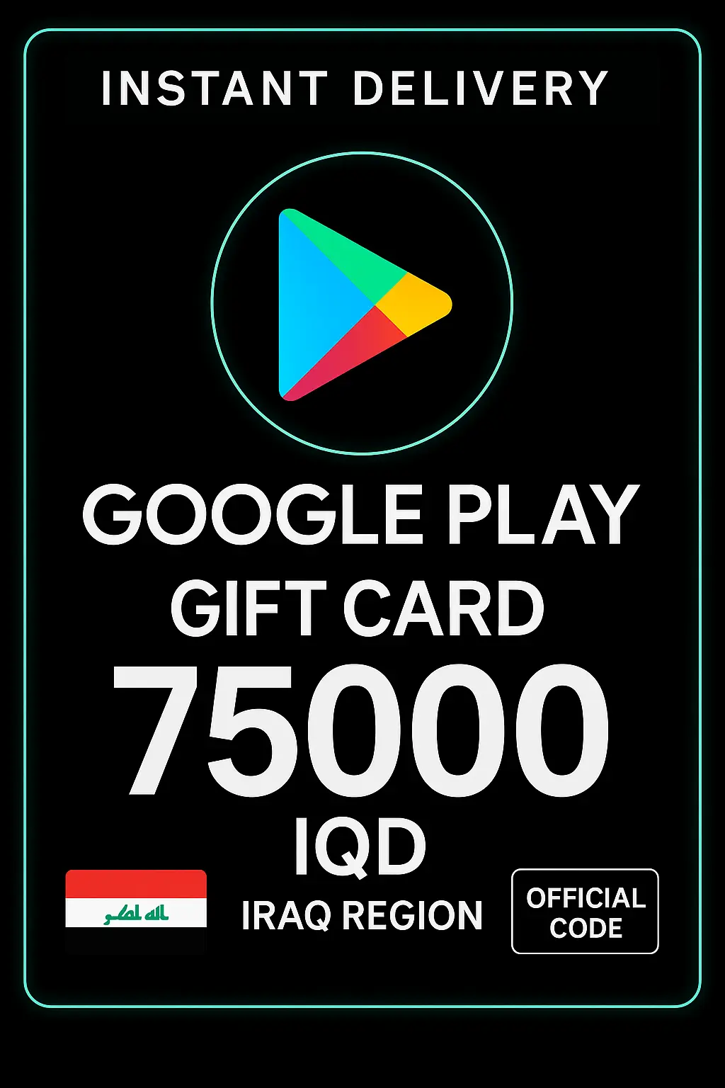 Google Play Gift Card - Iraq 75000 IQD