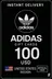Adidas 100 USD