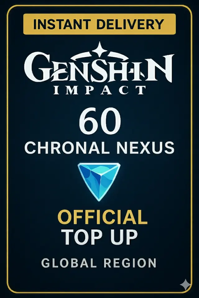 Genshin Impact - Recarga de 60 Nexus Cronales