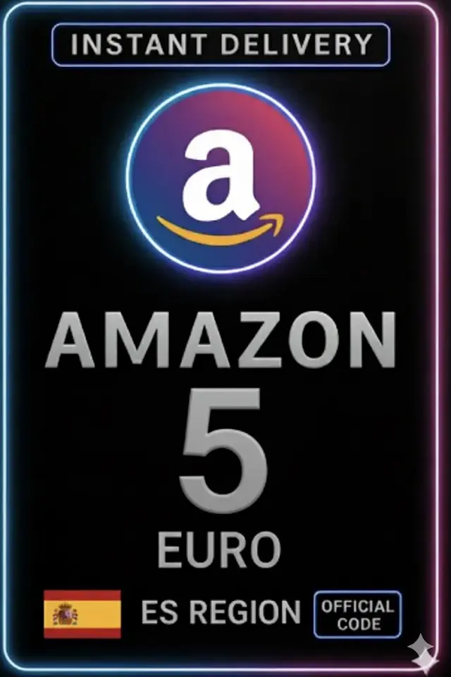 Karta podarunkowa Amazon - Hiszpania 5 €