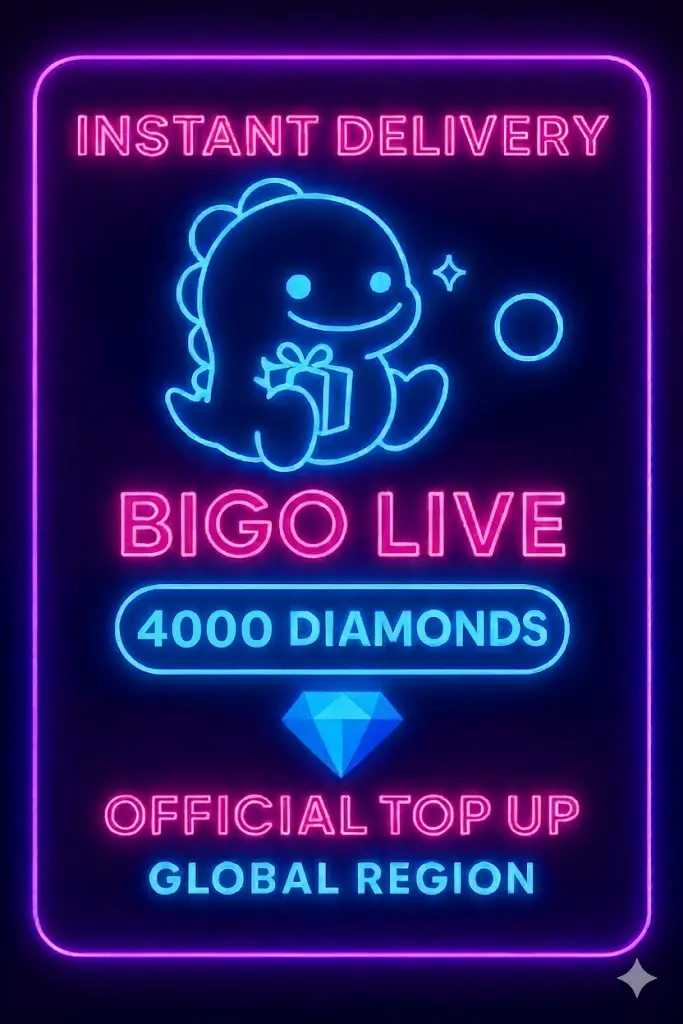 Bigo Live - 4000 Diamonds (Top-Up) Bigo Live - 4000 Diamonds (Top-Up)