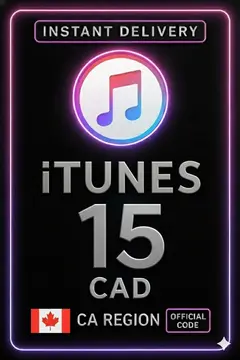iTunes礼品卡 15加元 加拿大