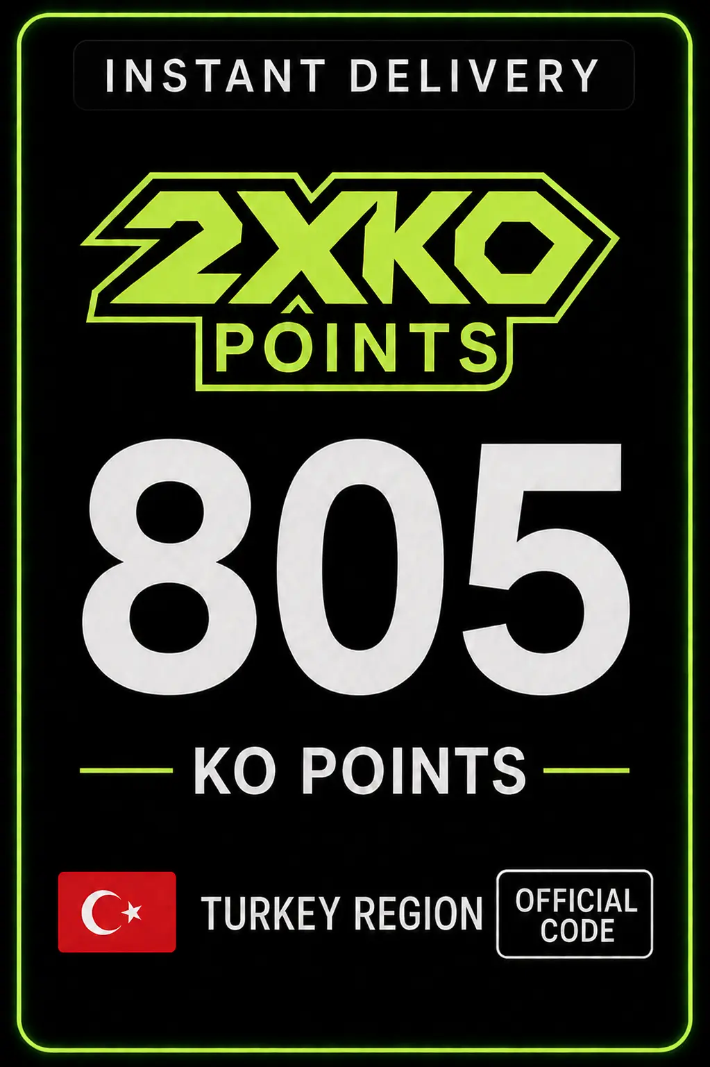 2XKO - KO цэгүүд 250 TL Riot Cash