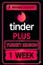 Tinder Plus Code - 1 Week