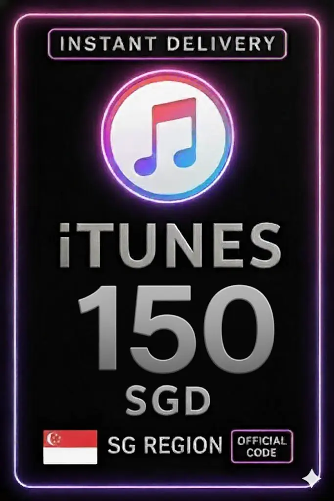 iTunes Gift Card 150 SGD iTunes Gift Card 150 SGD