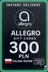 Allegro 300 PLN