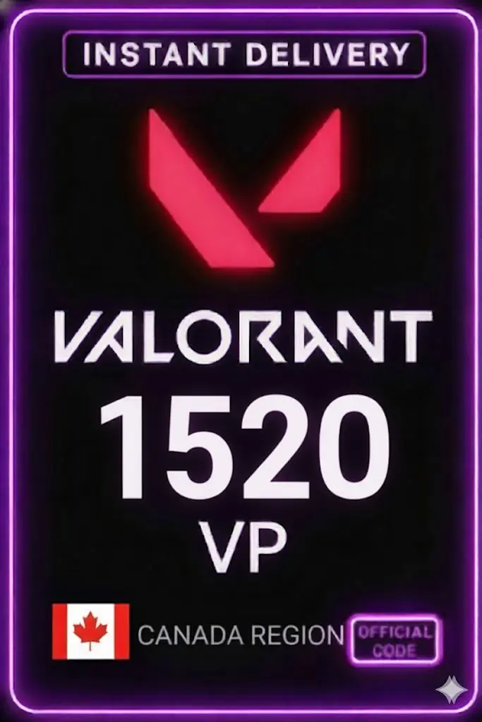 Valorant Puanları - 1520 VP (Kanada) Valorant Puanları - 1520 VP (Kanada)