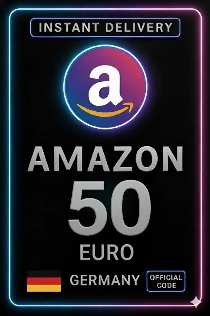Cartão Presente da Amazon - Alemanha 50 € Cartão Presente da Amazon - Alemanha 50 €