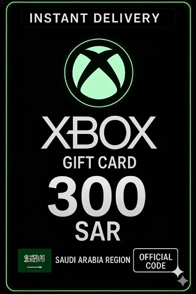 Xbox Live Gift Card Saudi Arabia - 300SAR Xbox Live Gift Card Saudi Arabia - 300SAR
