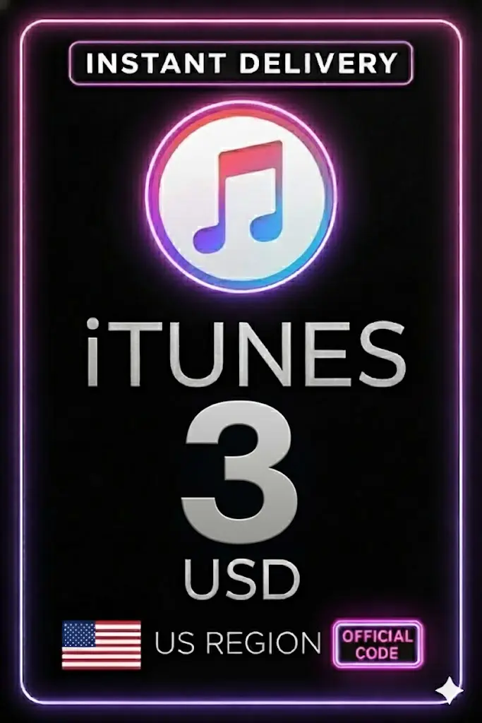 Carta regalo iTunes - US$ 3 Carta regalo iTunes - US$ 3