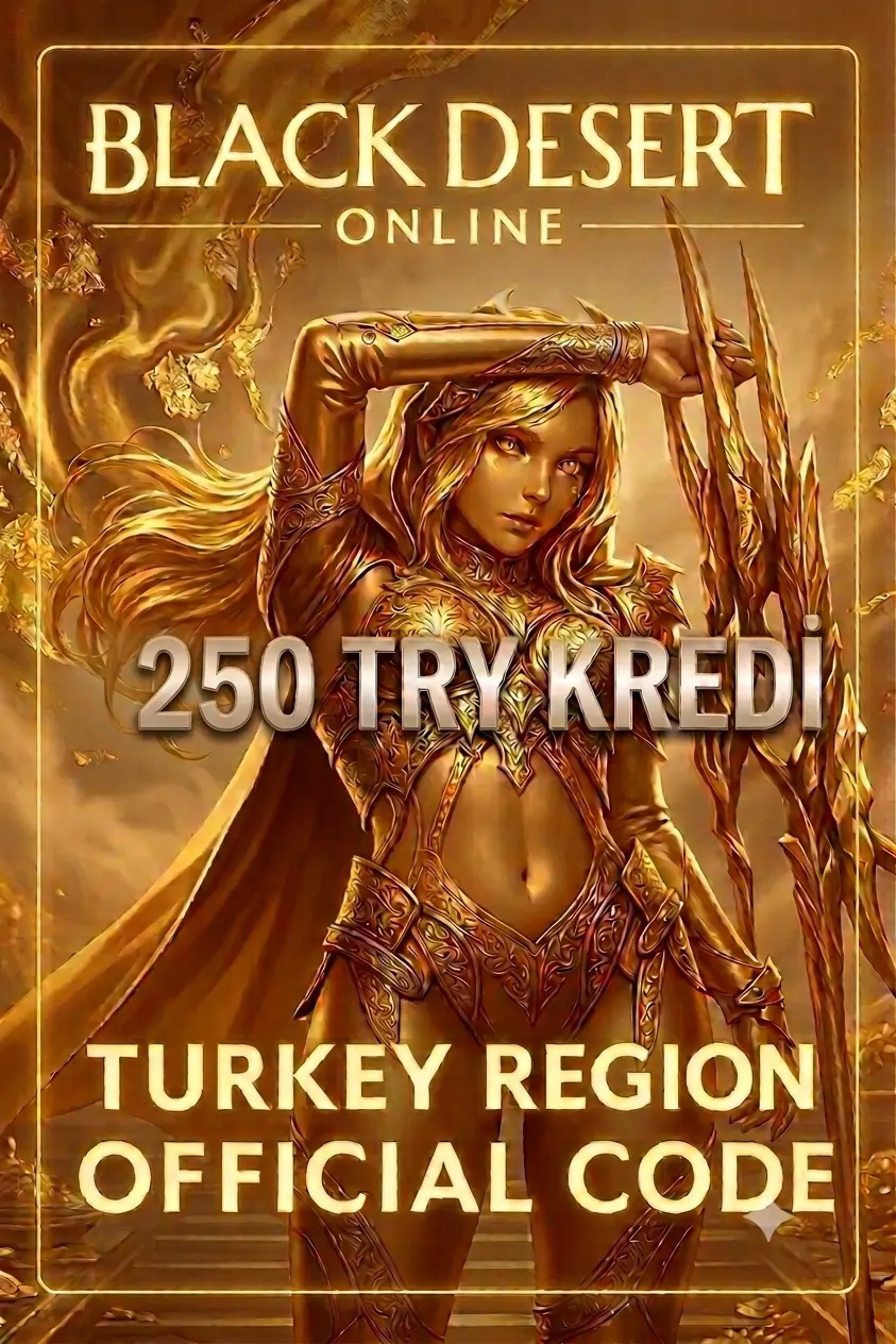 Black Desert 250 TRY Kredi