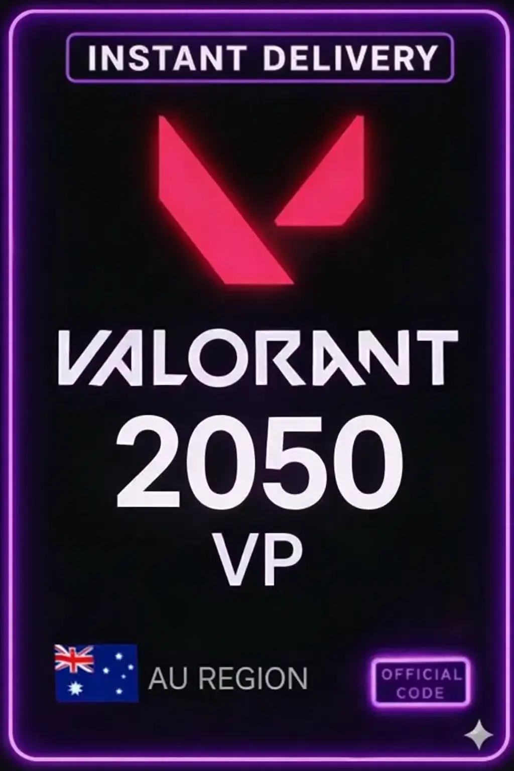 Valorant Points - 2050 VP (Australia)