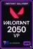 Valorant Points - 2050 VP (Australia)