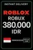 Roblox 380.000 IDR Game Card (ID)