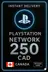 PSN Card 250 CAD
