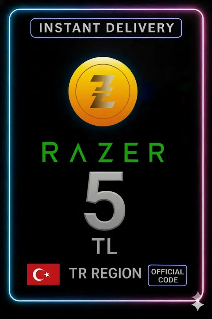 5 TL Razer Gold Pin 5 TL Razer Gold Pin