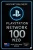 Cartão PSN Nova Zelândia - 100 NZD