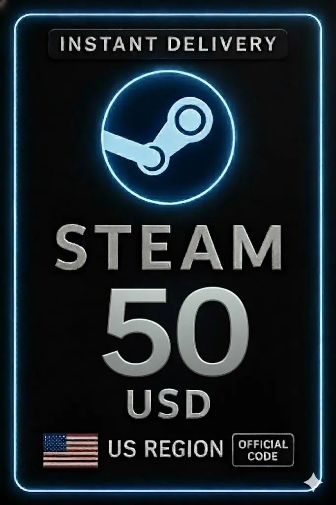 Steam Wallet Karte 50 USD Steam Wallet Karte 50 USD