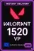 Points Valorant - 1520 VP (Serveur UE)