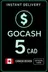 GoCash 5 CAD